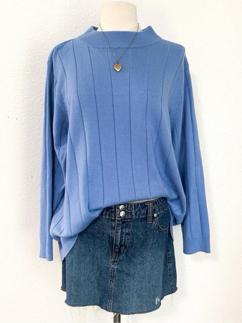 Blue sweater